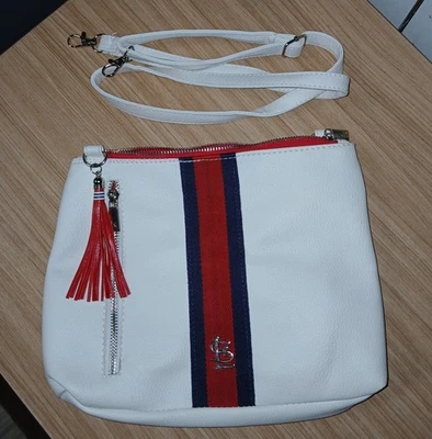 2021 St Louis Cardinals 4/9/21 Mother's Day Crossbody Stadium Purse R/W/B  - Image 1 of 4