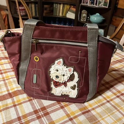 CHALA WESTIE ТЕРЬЕР ЩЕНОК СОБАКИ RFID ВЕНЧУРНЫЙ МИНИ СУМКА С КОРОТКИМИ РУЧКАМИ СУМОЧКА - Изображение 1 из 4