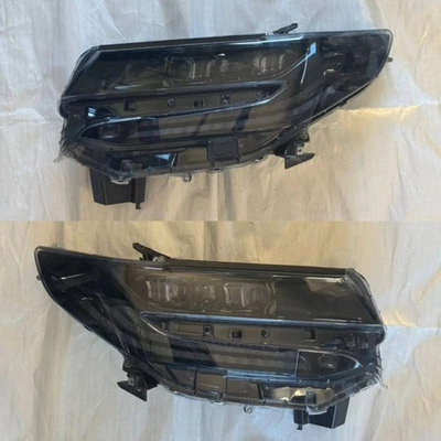 Par de faros de triple lente secuencial Toyota Alphard 30 Late OEM Foto 1 de 4