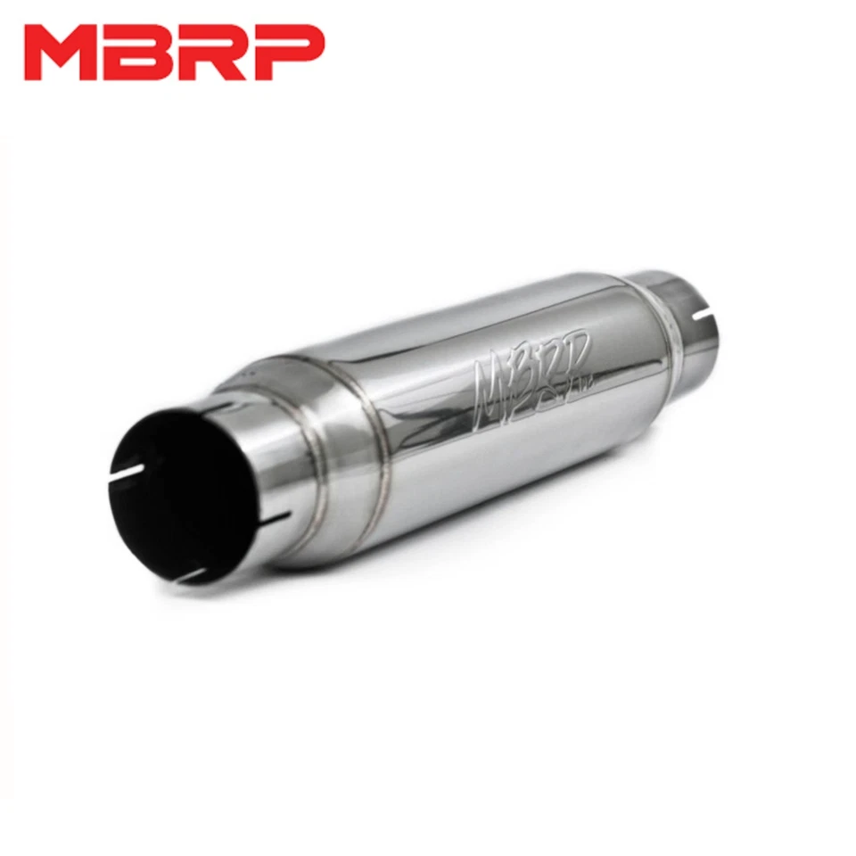 MBRP Armor Pro 3" Inlet/Outlet Resonator 16" Body/20" OAL T304 Universal - Image 1 of 4