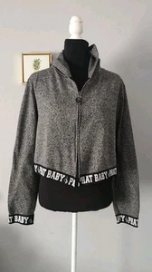 Baby Phat Jacket Crop Girls Size 3X Hoodie Good Condition Gray Zipper - Picture 1 of 10