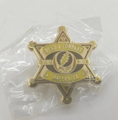 Pin oficial Dead & Company Dallas TX 2/07/19 Foto 1 de 2