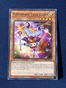 Yugioh! Performance Trick Clown RARE VASM-EN042 Valiant Smashers - Picture 1 of 1