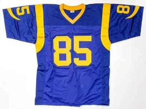 Jack Youngblood Signed Custom Los Angeles Rams Jersey Beckett - Picture 1 of 8