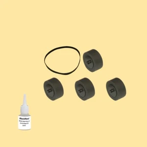 Kit 8 = Riemen Andruckrolle Öl für Technics RS-HD 70 Cassette Deck - Imagen 1 de 4