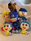 Toy Lot  PJ Masks Bean Plush Catboy,  Baby Ganesh, Musical Snowman, Scooby Doo