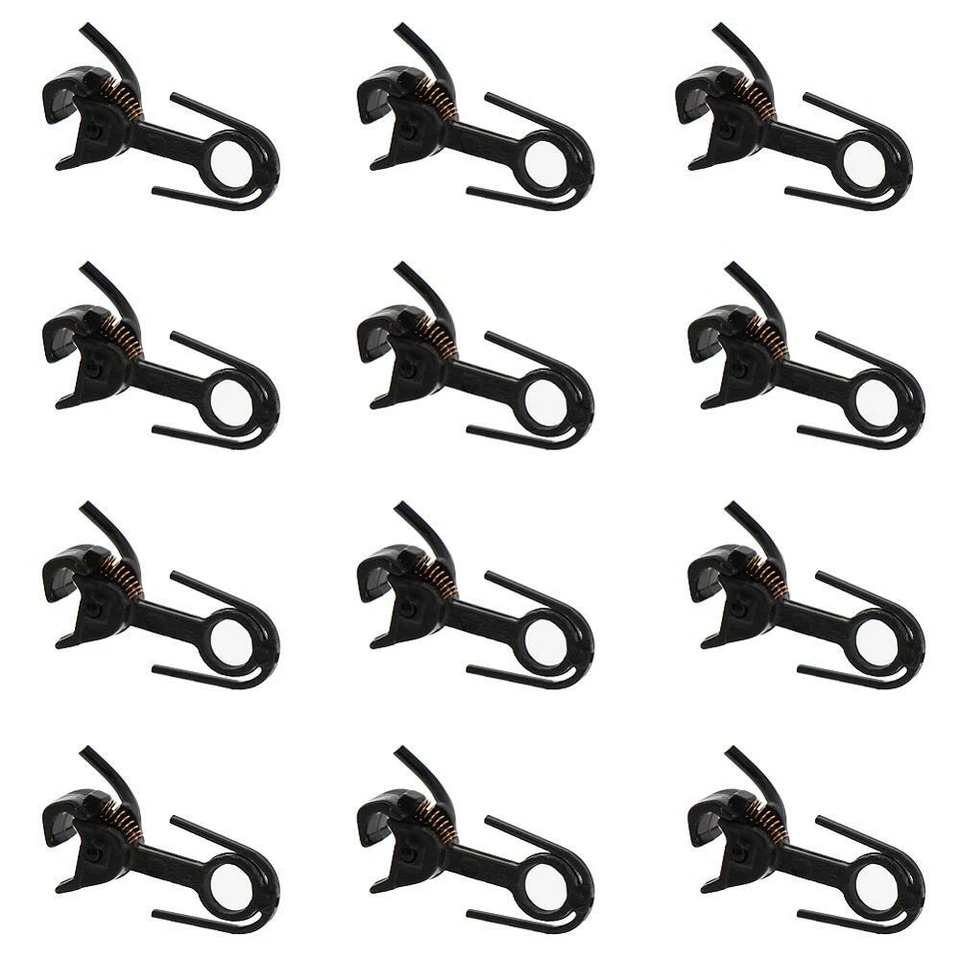 12pcs Model Trains HO Scale Coupler 1:87 17mm E-Z Mate Magnetic Knuckle Couplers - Image 1 of 4