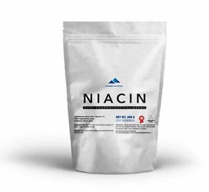 NIACINA Ácido Nicotínico 454g Polvo Puro Vitamina B3 Colesterol Corazón - Imagen 1 de 11