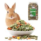 - (700g Kaninchenfutter Ausgewogen, Hauptfutter für Hasen mit Gemüse, Natürli...