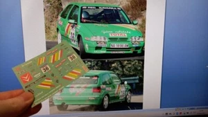 CALCA / DECAL 1/43 CITROEN ZX GR.A J.AZCONA RALLYE CATALUNYA 1996 - KIT CAR 43 - Imagen 1 de 1