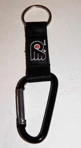 Philadelphia Flyers NHL Black Carabiner Key Tag - Picture 1 of 4