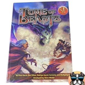 Tome of Beasts 5E by Wolfgang Baur (2016, Hardcover) Excellent Condition!!! - Picture 1 of 13