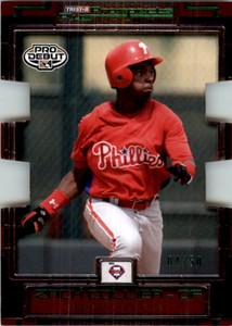 2008 TRISTAR Prospects Plus PROminent Die Cut Green #38 Zach Collier /50