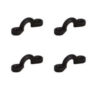 Tracker Boat Bimini Eye Straps Black Plastic - Set of 4 - Picture 1 of 3