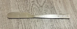 Cuchillo para cubiertos Asiana Airlines Business Class acero inoxidable con logotipo - Imagen 1 de 2