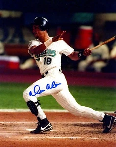 Moises Alou Signed Autographed Florida Marlins 8x10 Photo LSCM COA - Picture 1 of 1