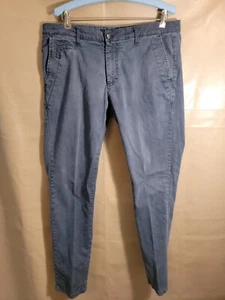 Mens Manganaro Pants Italian Design Blue 36x32 Regular Fit...Fast Shipping  - Bild 1 von 9