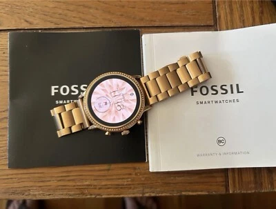 Fossil FTW6077V 42mm Black Smartwatch - Image 1 of 4