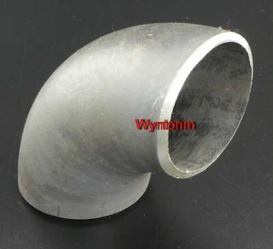 3" OD 90 grados codo acero dulce escape turbo tubo descendente espesor 0,18" - Imagen 1 de 5