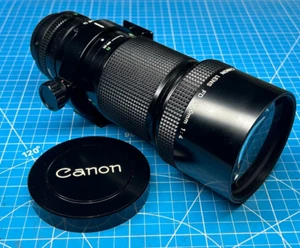 Objetivo Canon FD 300mm f/4, casi como nuevo con tapas y 1x filtro - Imagen 1 de 3