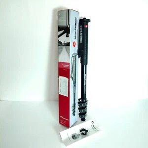 Manfrotto MPMXPROA4 Four Section Aluminum Photo Monopod D-Shaped Tubes headless - Picture 1 of 17