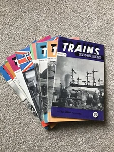 Steam Train Magazine Bundle. Trains Illustrated 1953 Jan-Dec - Picture 1 of 1