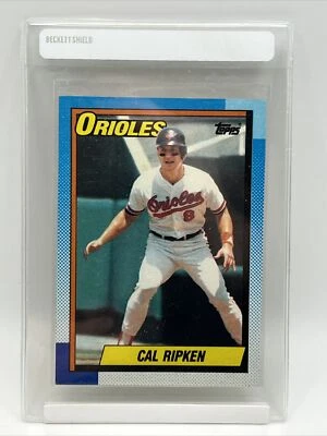 1990 年 Topps Cal Ripken Jr. 棒球卡 #570 完好免运费 — 第 1/3 张图片