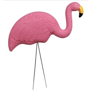 Pink Flamingo Party Decoration Yard Ornaments (Set of 2)