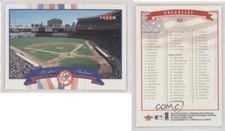 2002 Fleer Checklist Gold Back Checklist Yankee Stadium #532