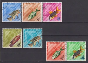 4. Togo 1967 peces africanos + correo aéreo - Imagen 1 de 1