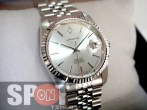 Sandoz Strip Hour Marker Dial Automatic Men's Watch 8501D-70-2 - Picture 1 of 5