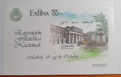 Hojitas Bloque Sellos De España - Imagen 1 de 4