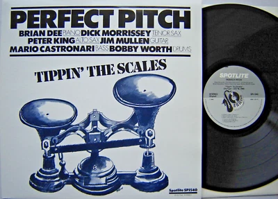 Brian Dee Dick Morrissey  Perfect Pitch 1989 UK Spotlite LP Near Mint - Image 1 of 4