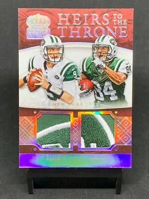 Devin Smith & Bryce Petty RC SSP (JETS) Patches#10/10~2015 “Heirs To The Throne” - Image 1 of 4