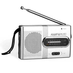 AM FM Battery Operated Mini Portable Pocket Radio Receiver Best Reception BC-R21 - Picture 1 of 6