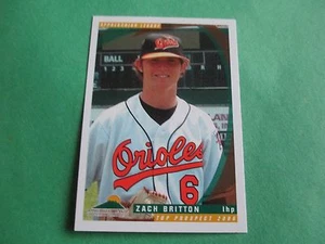 ZACH BRITTON - 2006 Appalachian League Prospect set - Picture 1 of 1