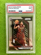 PSA 9 COLLIN SEXTON PRIZM ROOKIE CARD GRADED MINT CAVS 2018 Panini Prizm RC