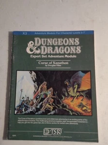 D&D Module X3 - Curse Of Xanathon - Complete - Dungeons & Dragons TSR 9056. - Picture 1 of 6