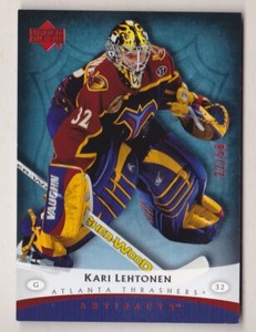 05-06 Artifacts Kari Lehtonen /50 RED Atlanta Thrashers 2005
