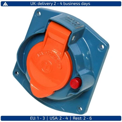 54148 LEGRAND, Half-inbtd ML 380V 16A 3P+N+AC metal - IP 44 - IK 09 - LS, ...... - Image 1 of 4