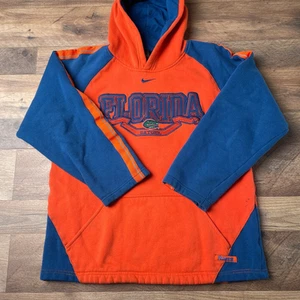Vintage 90s Y2K Florida Gators Hoodie Boys Medium Nike Athletic Fitness 1152 - Picture 1 of 13