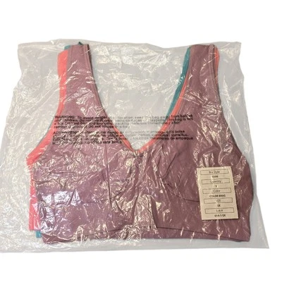 Pack De 3 Nuevo Sujetador Deportivo Sellado Sujetador Deportivo Sin Alambres Talla 3x Estilo 5500 Foto 1 de 3