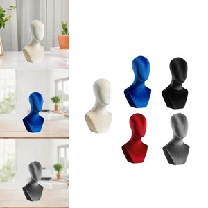 Büste Schaufensterpuppe Kopf Perücke Display stabil mit Schulter freistehend (Höhe 45cm) - Bild 1 von 31