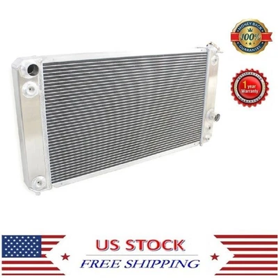 Fit 96-05 Chevrolet S10 Blazer GMC Sonoma Jimmy 4.3L V6 3 Row Aluminum Radiator - Image 1 of 4