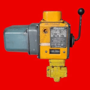 Maxon 3/4" Shutoff Valve with Time Delay, 808-1 - Picture 1 of 4