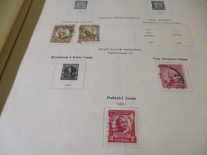 FRANCOBOLLI STATI UNITI 684 WARREN HARDING 685 HOWARD TAFT 689 VON STEUBEN 690 GEN - Foto 1 di 1