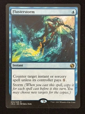 1x MTG Flusterstorm - Iconic Masters (IMA) #55 - Magic the Gathering - Image 1 of 2