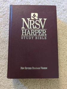 The Harper Collins Study BIble New Revised Standard Version Concordance Maps - Picture 1 of 7