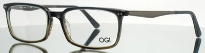 Gafas rectangulares grises para hombre OGI Evolution 9213 1801 54-17-145 B:35 Foto 1 de 4