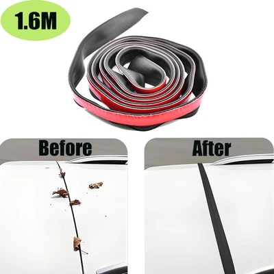 Sello de goma de 1,6 M tira climática tapa maletero borde hueco moldura para SUV MPV hatchback Foto 1 de 4